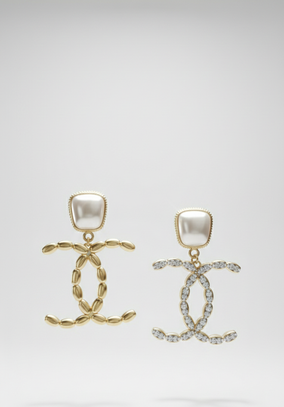 Designer Style Drop Earrings