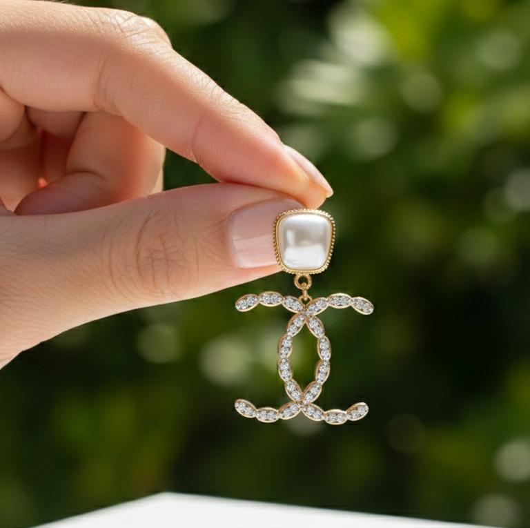 Designer Style Drop Earrings