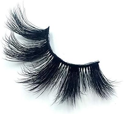 OCHILIMA 25mm Lashes Handmade Strip Eyelashes Dramatic Long Soft Wispy 3D False Eyelashes for Women Bold Makeup 7 Pairs Fluffy Lashes