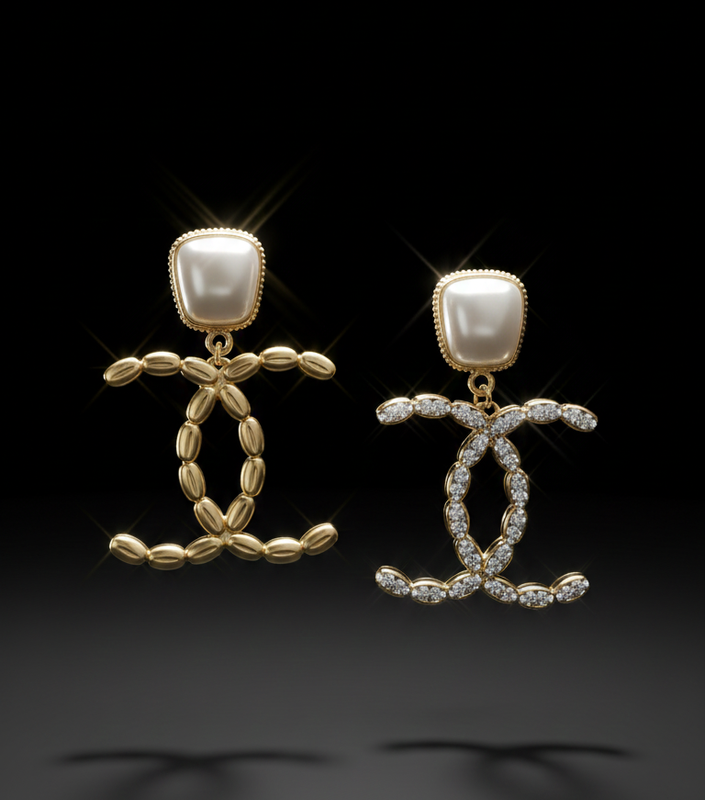 Designer Style Drop Earrings