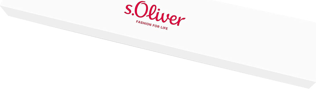 S.Oliver bracelet 925 Sterling silver/stainless steel for women, bracelet, with synthetic zirconia, infinity, comes in a jewelry gift box