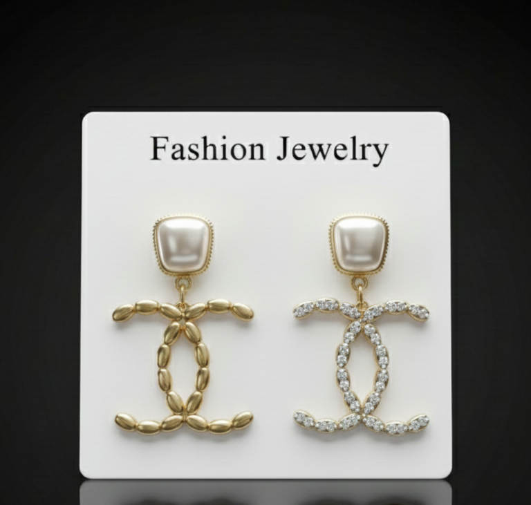 Designer Style Drop Earrings