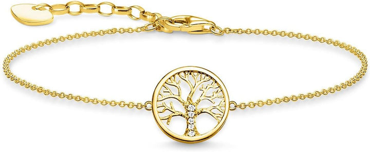 Thomas Sabo Women Bracelet Tree of Love 925 Sterling Silver A1828-051-14-L19v