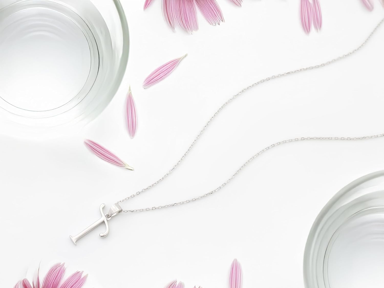 Sofia Milani - Women's Necklace 925 Silver - Letter Pendant