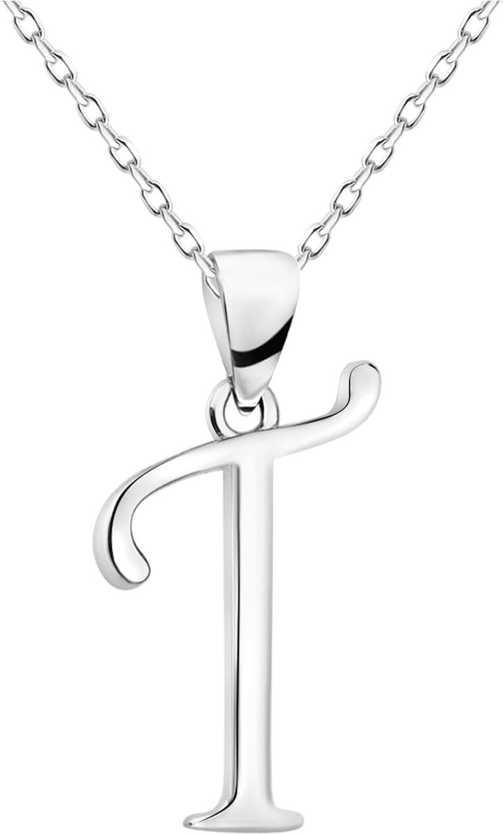 Sofia Milani - Women's Necklace 925 Silver - Letter Pendant