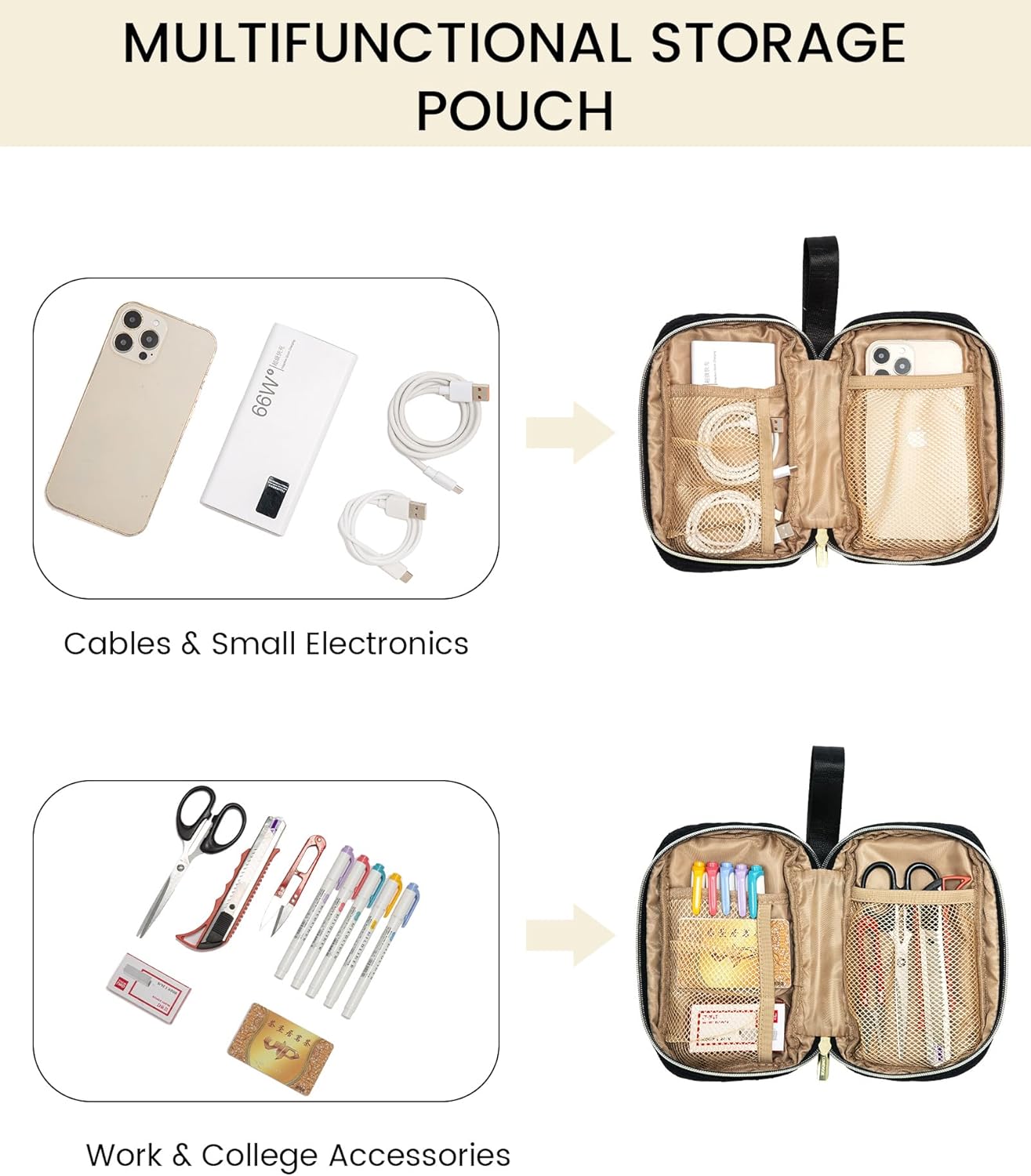 LOVEVOOK Handbags for Women Laptop Bags 17 Inch, Ladies Tote Bag for Work Office Business School, Large Womens Shoulder Bag with Adjustable Straps & Clutch Bag Lightweight, Black