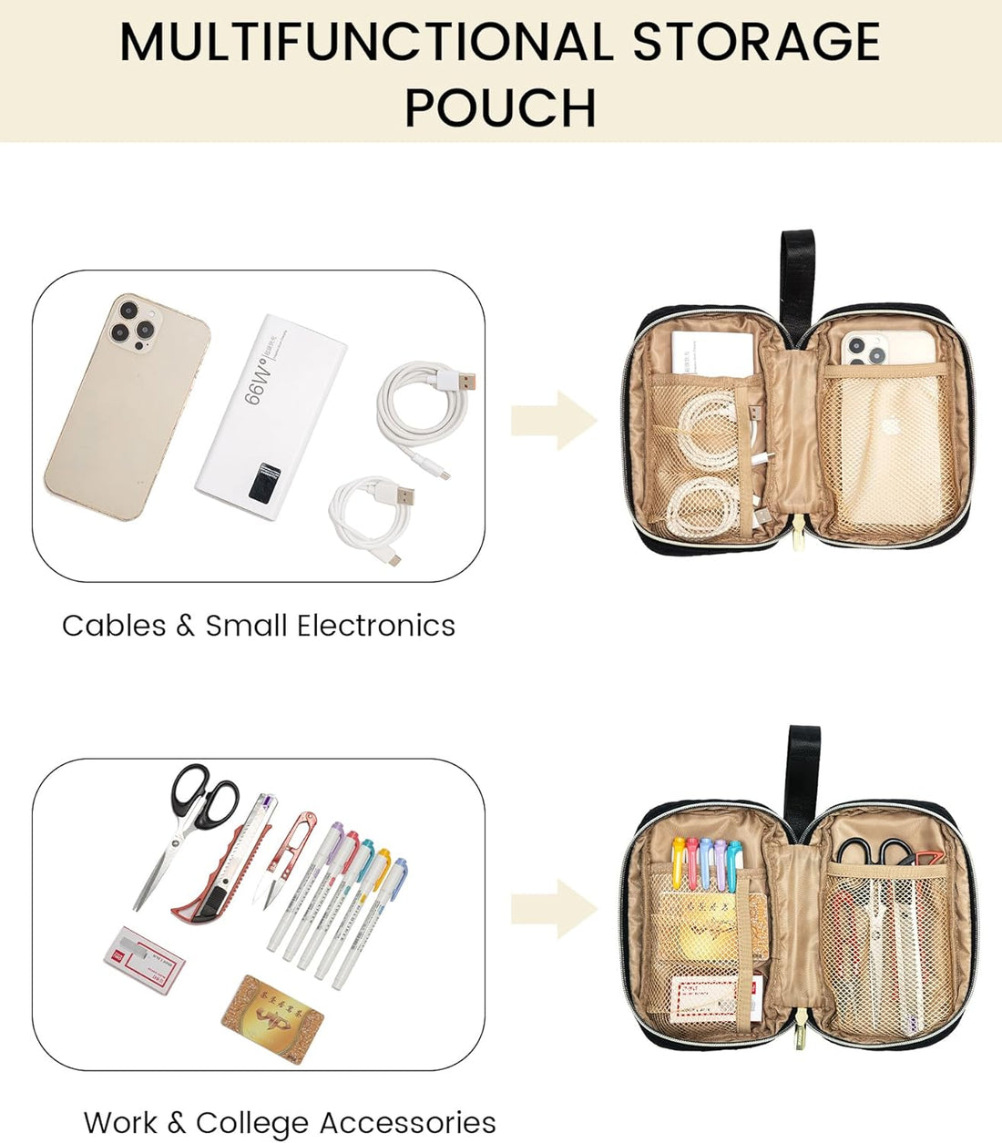 LOVEVOOK Handbags for Women Laptop Bags 17 Inch, Ladies Tote Bag for Work Office Business School, Large Womens Shoulder Bag with Adjustable Straps & Clutch Bag Lightweight, Black