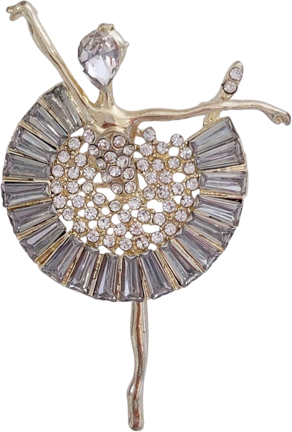 GFM® Ballerina Dancer Brooch - Birthday, Valentine's Day, Mother's Day, Christmas (Brch-BRINA)