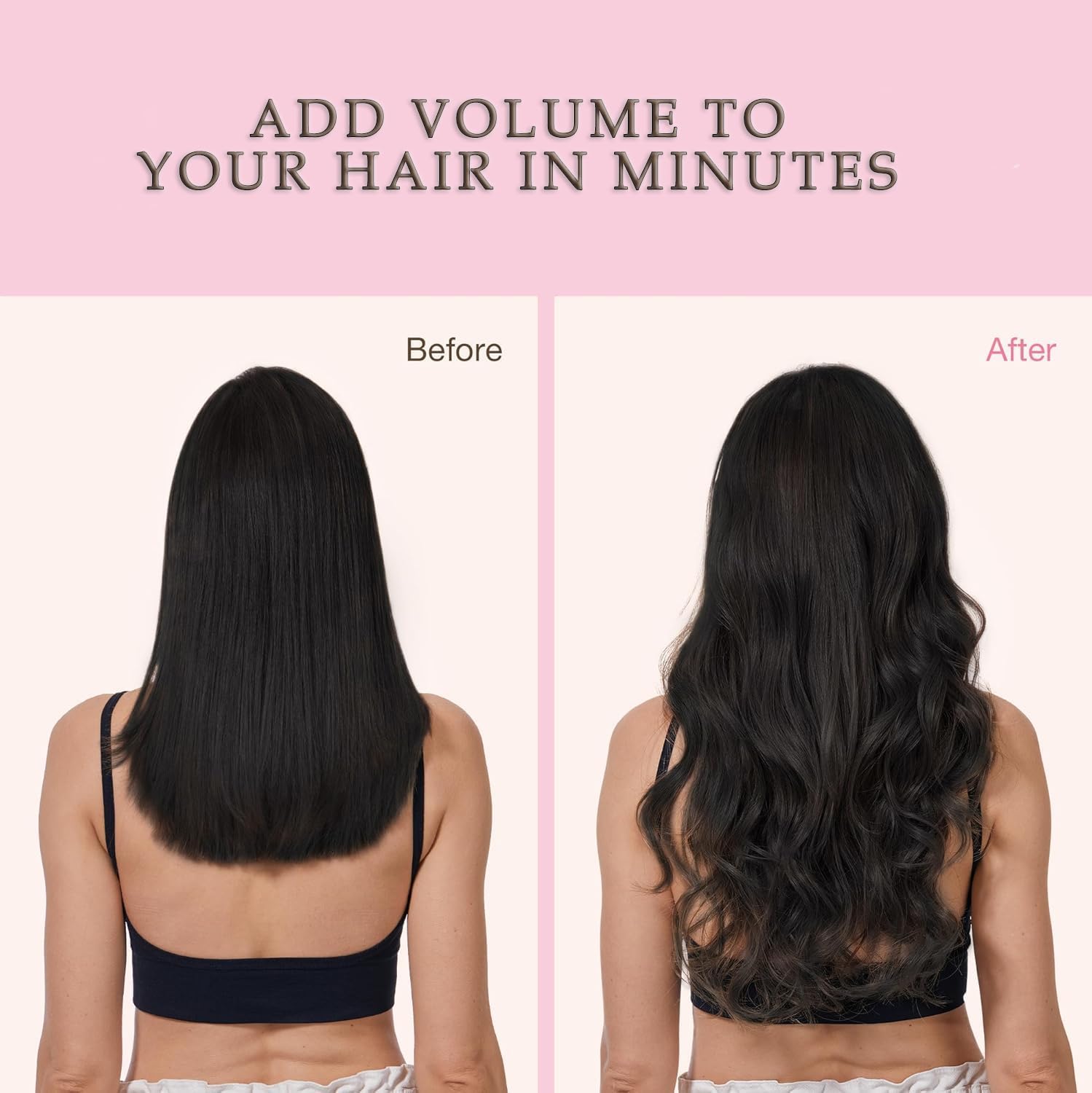 Clip in Hair Extensions Real Human Hair 8 Pieces Straight Real Remy Human Hair Full Head Human Hair Extensions Clip in Double Weft Real Remy Hair (#4/27 Medium Brown Mix Dark Blonde, 16 Inch)