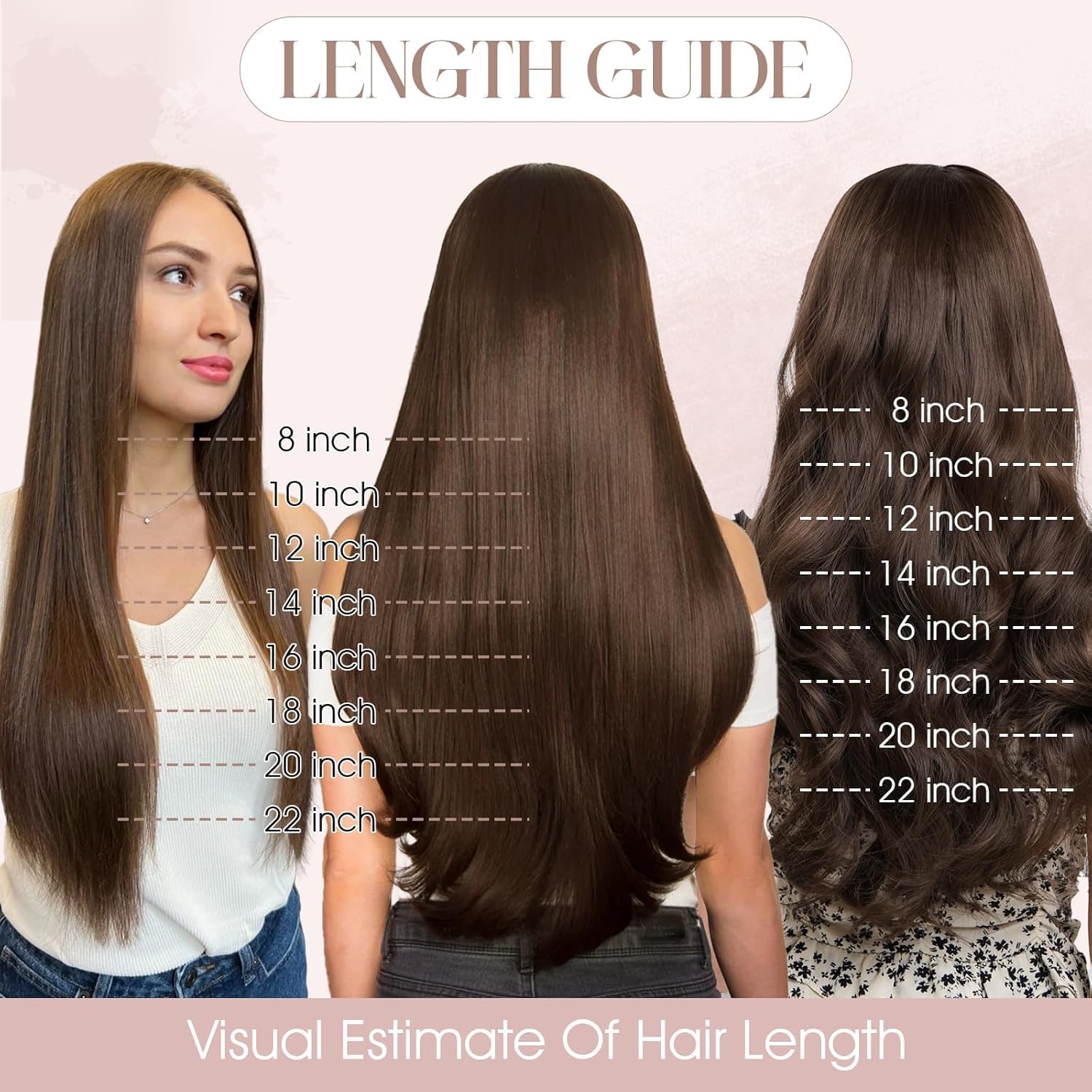 Clip in Hair Extensions Real Human Hair 8 Pieces Straight Real Remy Human Hair Full Head Human Hair Extensions Clip in Double Weft Real Remy Hair (#4/27 Medium Brown Mix Dark Blonde, 16 Inch)