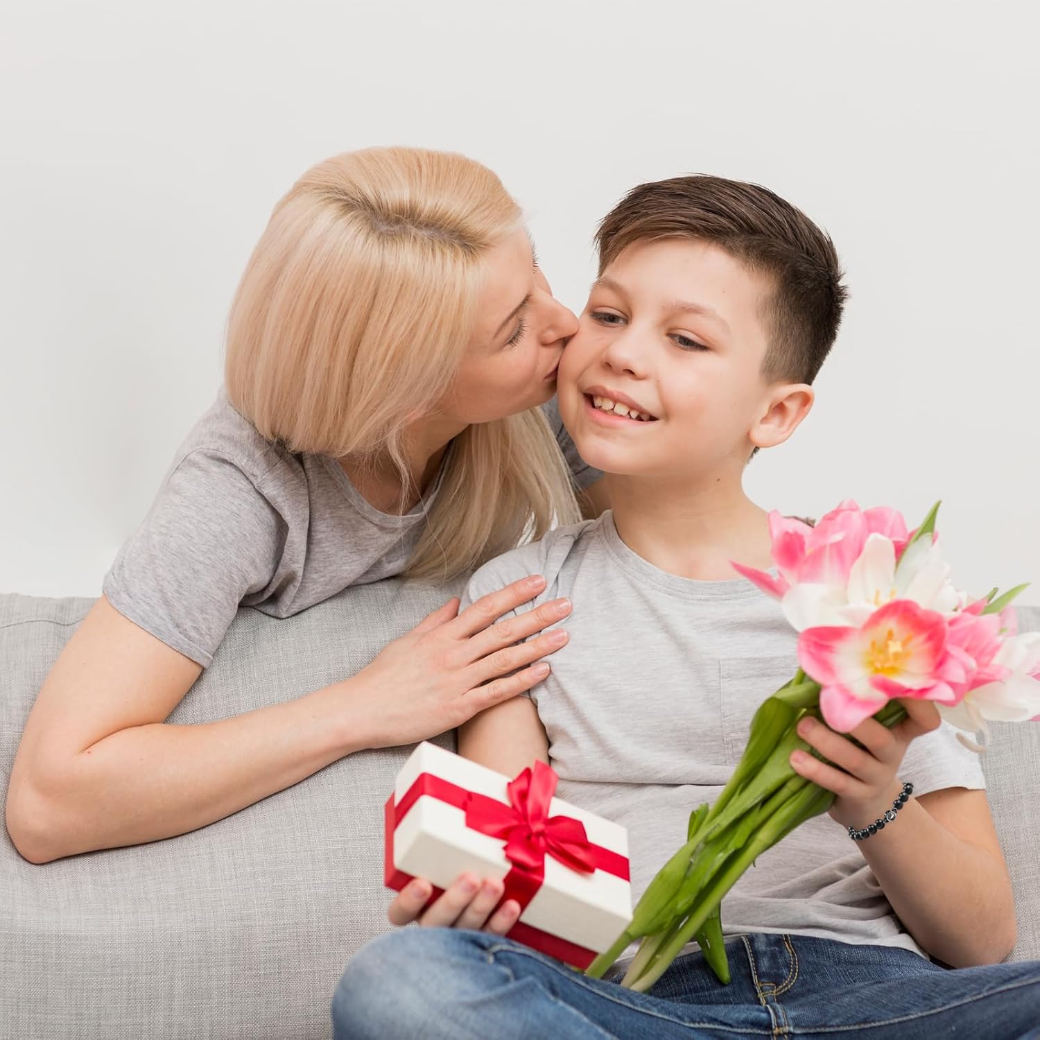 SUNSH Father's Day Gift, Dad Bracelet, Gift for Dad, Mens Bracelets,Father's Day/Thanksgiving/Birthday Gift, I Love You in 100 Languages Projected Stone Bracelet, Personalised Gifts