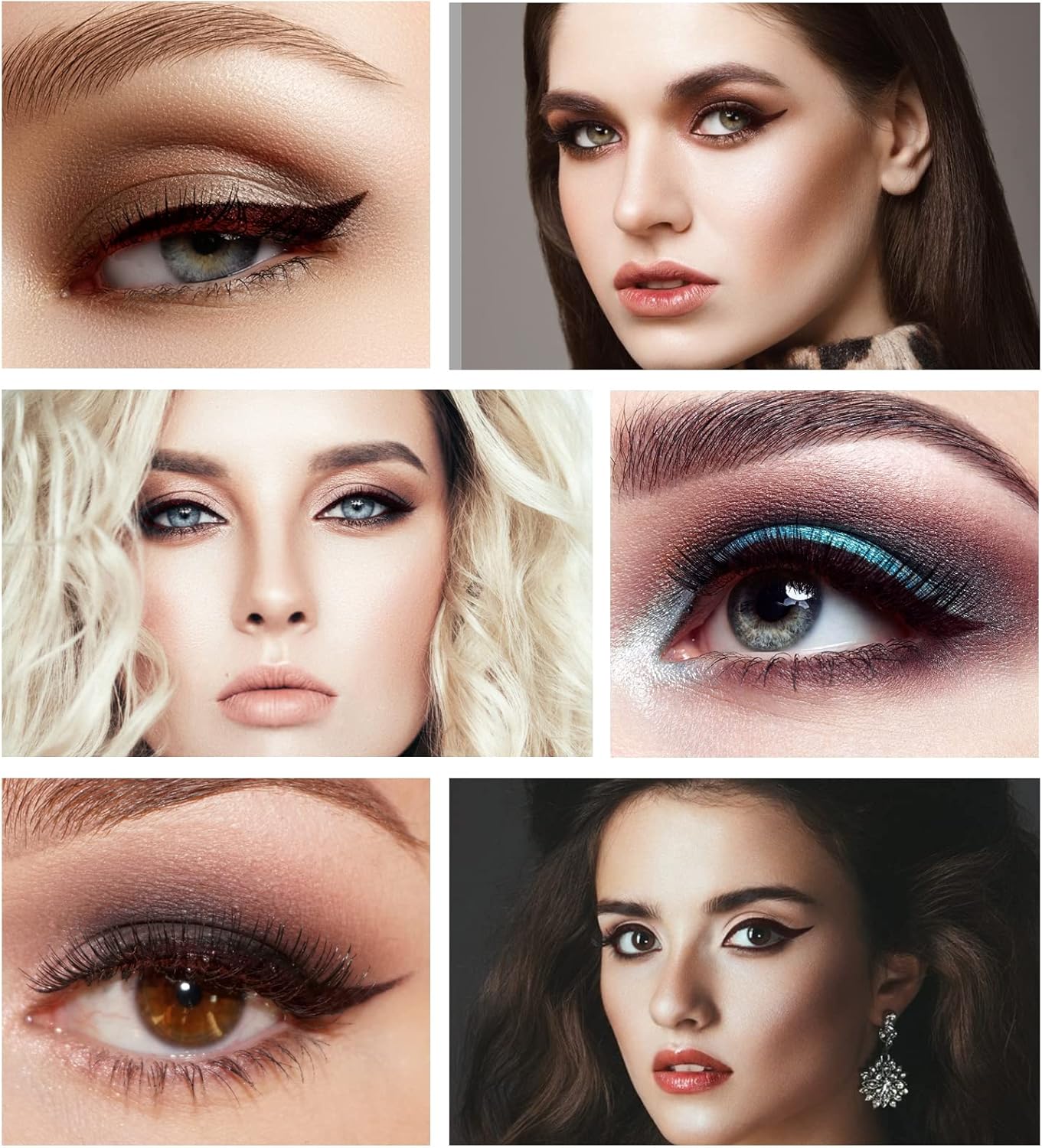 Boobeen Eyeliner Waterproof Gel Eyeliner Smudge-proof Eye Liner Gel Makeup Eye Makeup Set Long-lasting For All Day Easy to Apply (Brown)