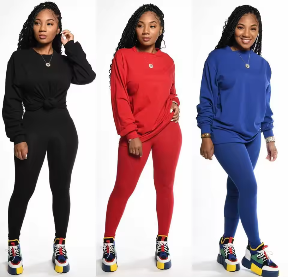 Womens two piece jogger tracksuit sweatshuits for the stylish women