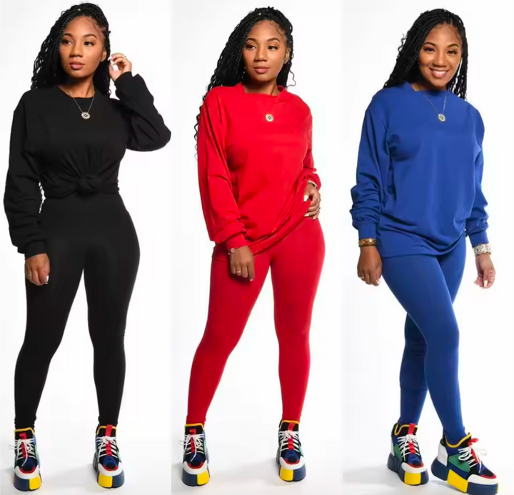 Womens two piece jogger tracksuit sweatshuits for the stylish women