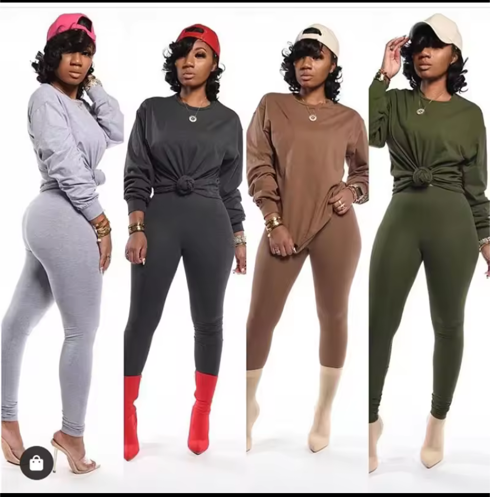 Womens two piece jogger tracksuit sweatshuits for the stylish women