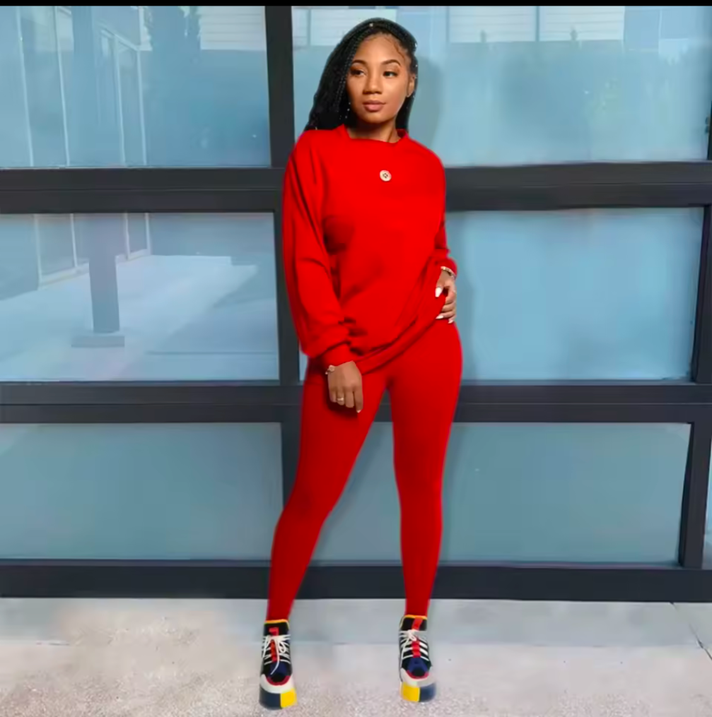 Womens two piece jogger tracksuit sweatshuits for the stylish women