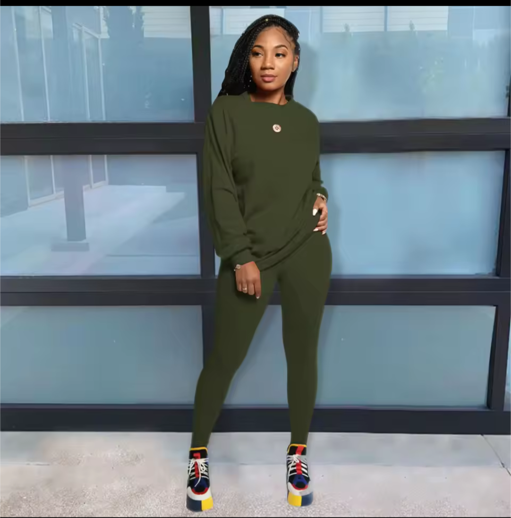 Womens two piece jogger tracksuit sweatshuits for the stylish women