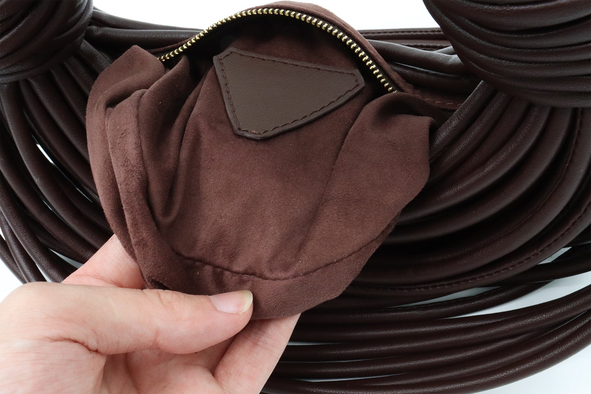 Ladies Fashion New Handbag Pure Hand Woven Black